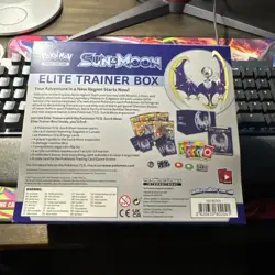 Sealed Pokemon Sun And Moon Base Lunala Elite Trainer Box ETB N694 728192486012 - Image 3