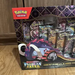 Pokemon TCG Paldean Fates Great Tusk ex & Iron Treads ex Premium Collection - Image 5