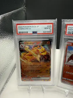 Pokemon 3x PSA 10 Japanese Charizard Lot - Image 3