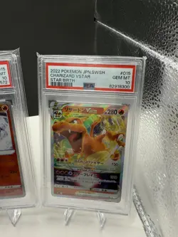 Pokemon 3x PSA 10 Japanese Charizard Lot - Image 4