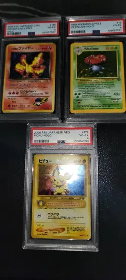 Vintage Pokemon PSA 4 Slab Lot!!! - Image 1