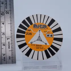 Exeggutor Pokemon Pikemen Menko BATOMEN Rare Nintendo TOMY Japan Japanese 2 - Image 2