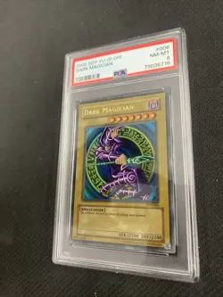 2002 Yu-Gi-Oh! Dark Magician SDY #006 PSA 8 NM-MT - Image 1