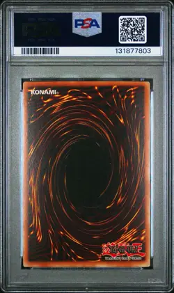2002 Yu-Gi-Oh! Thousand Dragon Metal Raiders MRD Unlimited Secret Rare PSA 9 - Image 2