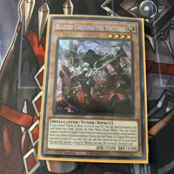 Blazing Cartesia, the Virtuous MP23-EN162 Prismatic Secret Rare 1st Ed Yu-Gi-Oh! - Image 1