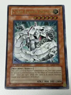 SOI-EN006 Cyber Barrier Dragon Ultimate Rare 1st Edition Yugioh Card NM! - Image 1