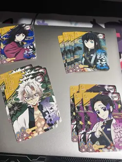 Demon Slayer Trading Cards Bulk Lot - Kimetsu No Yaiba - 100+ Cards Bulk Lot - Image 3