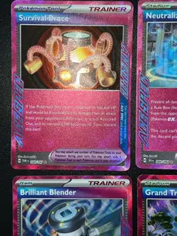 4x Lot SV Ace Spec Rare Trainers Grand Tree Surging Sparks Pokemon Cards AA5 1 - Image 3