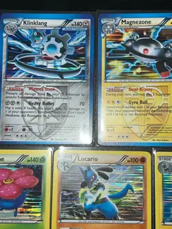 5x Lot BW Plasma Storm Set Rare Zebstrika Lucario 78/135 Holo Pokemon Card - Image 4