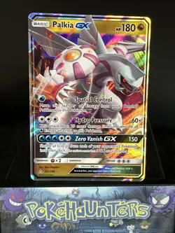 Pokemon Card Palkia GX 101/156 Ultra Prism Holo Ultra Rare NM - Image 1