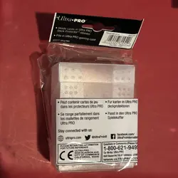 New Sealed Ultra Pro Deck Box Collectible Card CLEAR Hold 80+ Sleeved Storage D8 - Image 2