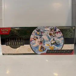 Pokemon TCG: Holiday Calendar 2024 Fun Pack Card Games Booster Packs Promo Cards - Image 1