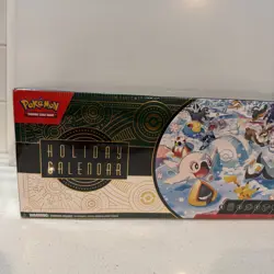 Pokemon TCG: Holiday Calendar 2024 Fun Pack Card Games Booster Packs Promo Cards - Image 2