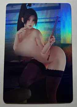 SEXY HEROINE WAIFU Mai Shiranui THE KING OF FIGHTERS ACG PREMIUM HOLOFOIL CARD M - Image 1