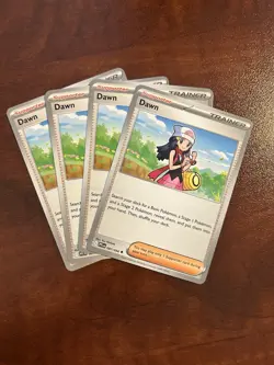 Pokemon TCG 4x Dawn 087/094 PLAYSET Phantasmal Flames SET OF 4 Pokemon Cards NM - Image 1