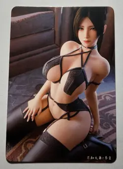 SEXY HEROINE WAIFU Mai Shiranui THE KING OF FIGHTERS ACG PREMIUM HOLOFOIL CARD M - Image 2