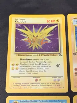 Vintage Holo Rare Pokemon Card Lot WOTC 1999 Era Collection MP/HP Mewtwo - Image 2