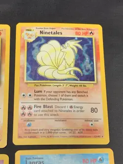 Vintage Holo Rare Pokemon Card Lot WOTC 1999 Era Collection MP/HP Mewtwo - Image 4