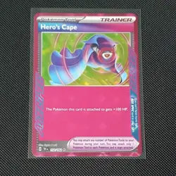 Hero's Cape - 152/162 - Pokemon Card - Ace Spec Trainer Tool Holo Rare - Image 1