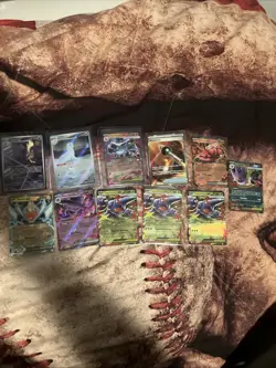 Pokemon TCG 1 Illustration Rare & 3 Ex Holo Cards Near Mint Condition - Image 1