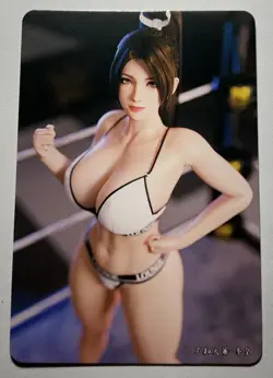 SEXY HEROINE WAIFU Mai Shiranui THE KING OF FIGHTERS ACG PREMIUM HOLOFOIL CARD M - Image 2