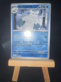 ABOMASNOW - 60/182 Destined Rivals NM - Reverse Holo Uncommon - Pokemon TCG Card - Image 4