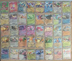 40 Pokemon Full Art & Ex Cards Lot NM/M (FREE SHIPPING & SHIPS FAST!!!) - Image 1