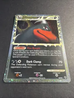Pokemon TCG Houndoom Prime Undaunted Holo Card 82/90 - LP+ - Image 4