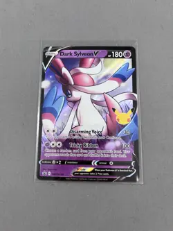 Dark Sylveon V SWSH134 SWSH: Sword & Shield Promo Cards Holo - NM - Image 1