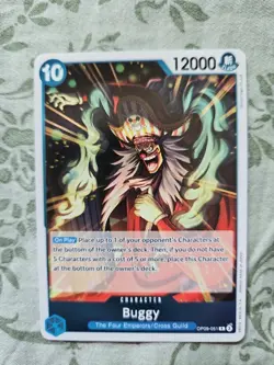 OP09-051 Buggy : Rare English One Piece TCG Card : OP09: Emperors in the New Wor - Image 1
