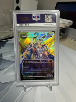 Cecil Dark Knight / Paladin 2025 MTG Final Fantasy #0525 Surge Foil PSA 10 - Image 2