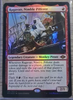 Ragavan, Nimble Pilferer - Modern Horizons 2 - FOIL - NM - Image 1