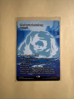 MTG The Boy in the Iceberg - Dark Depths TLE 0056 M NM Regular Borderless - Image 1