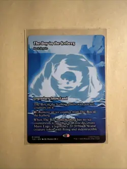 MTG The Boy in the Iceberg - Dark Depths TLE 0056 M NM Regular Borderless - Image 2