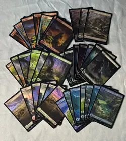 Magic The Gathering Final Fantasy Land Holo Lot - Image 1
