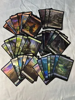 Magic The Gathering Final Fantasy Land Holo Lot - Image 2