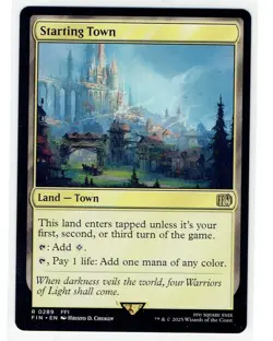 Starting Town 0289 - Rare - Non-Foil - Magic! The Gathering- NM - Image 1
