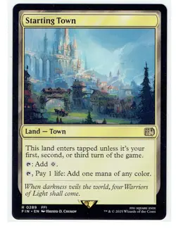 Starting Town 0289 - Rare - Non-Foil - Magic! The Gathering- NM - Image 3