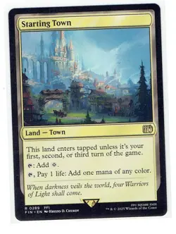 Starting Town 0289 - Rare - Non-Foil - Magic! The Gathering- NM - Image 5