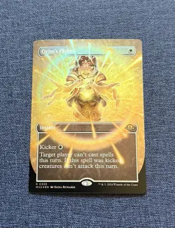 Orim's Chant - Borderless Foil - Modern Horizons 3 MH3 - Magic The Gathering MTG - Image 1