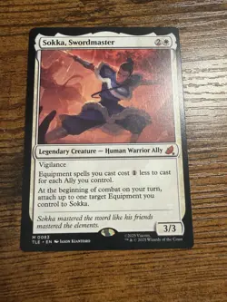 MTG Magic The Gathering Avatar Sokka Swordmaster Eternal Mythic! - Image 1