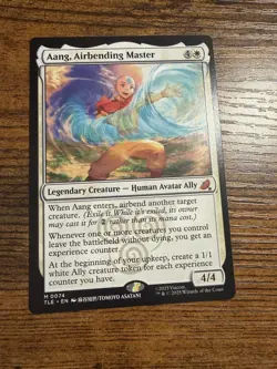 MTG Magic The Gathering Avatar Aang Airbending Master Eternal Mythic! - Image 1