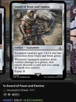 Sword of Feast and Famine Universes Beyond: Assassin's Creed Regular - Image 3