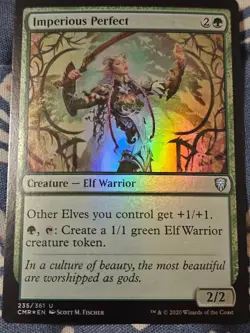 Imperious Perfect FOIL Commander Legends Moderately played MP - Image 1