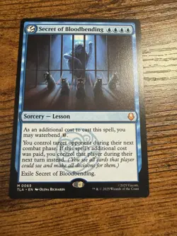 MTG Magic The Gathering Avatar Secret of Bloobending Mythic! - Image 1