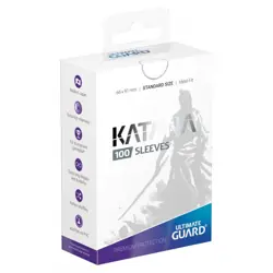 ULTIMATE GUARD KATANA DECK PROTECTOR SLEEVES 100CT WHITE FACTORY SEALED NEW - Image 1