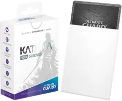 ULTIMATE GUARD KATANA DECK PROTECTOR SLEEVES 100CT WHITE FACTORY SEALED NEW - Image 2