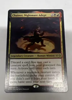 Magic the Gathering MTG MH2 Chainer, Nightmare Adept 289 Regular Near Mint - Image 1