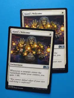 MTG 1x Ajani's Welcome NM Core Set 2019 M19 Magic - Image 2