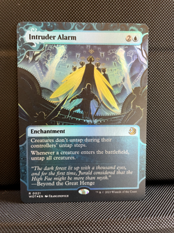 Intruder Alarm - Wilds of Eldraine: Enchanting Tales - Magic MTG - FOIL NM - Image 1